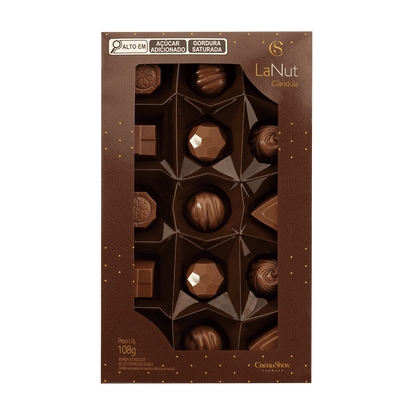 Caixa de Bombons Mini Show LaNut 108g
