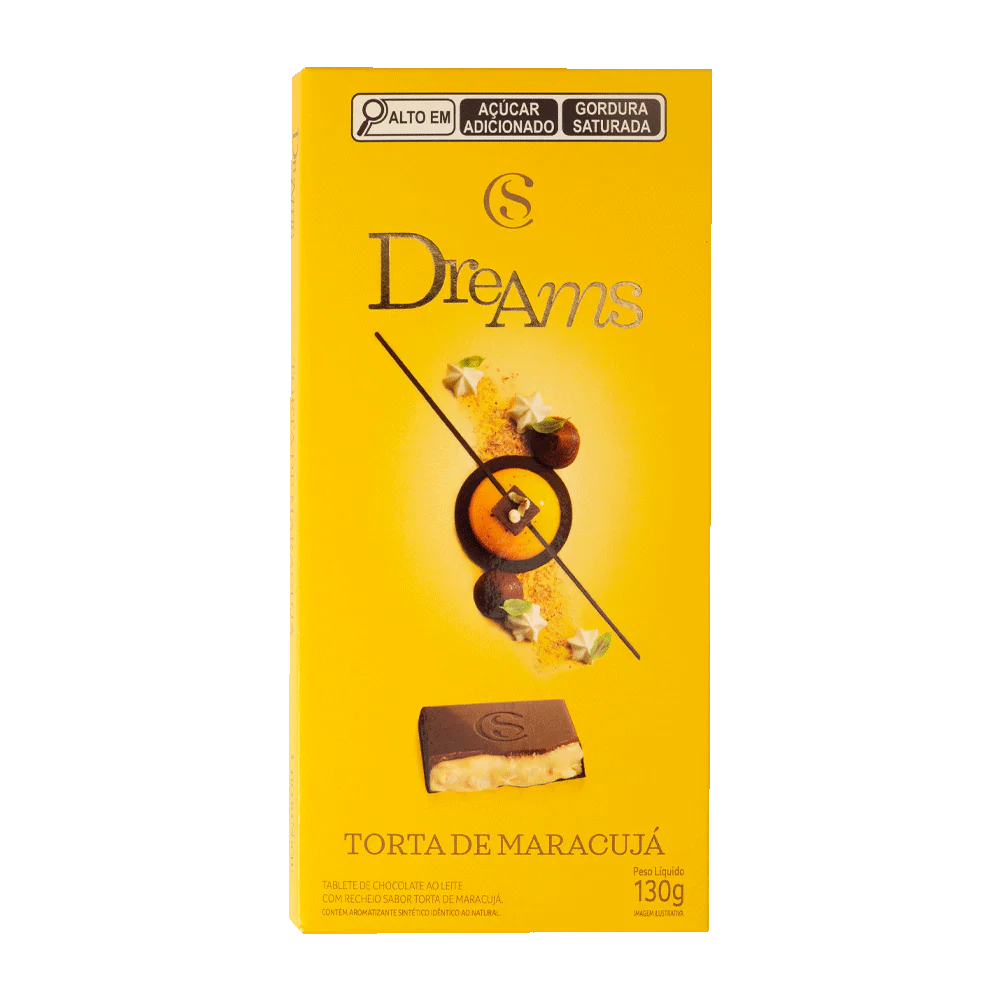 Tablete Dreams Torta de Maracujá 130g